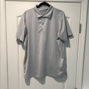 Men's Gray Golf Polo Shirt